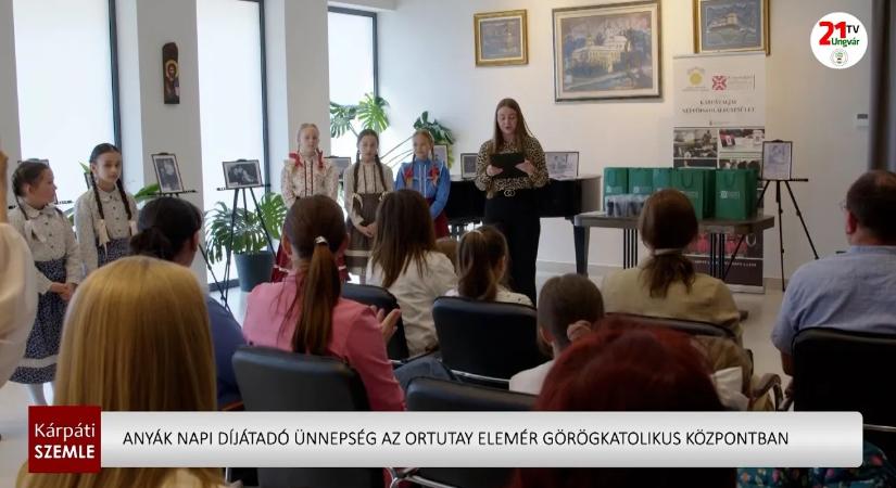 Anyák napi díjátadó ünnepség az Ortutay Elemér Görögkatolikus Központban (videó)