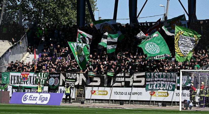 Óriási balhé az Újpest–Fradin, szurkolói rendbontás miatt félbeszakadt a derbi