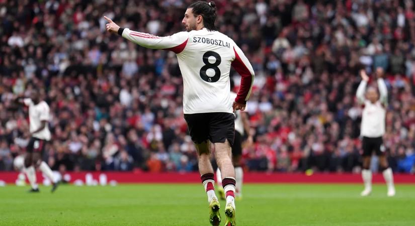 Videó: Szoboszlai góljával és gólpasszával egyenlített kétgólos hátrányból a Liverpool az MU ellen