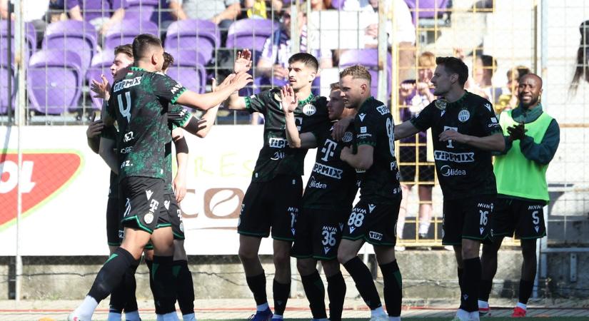 Szép gólok és szurkolói balhé: a Fradi az Újpest elleni derbit is megnyerte, életben tartva esélyeit a bajnoki címre