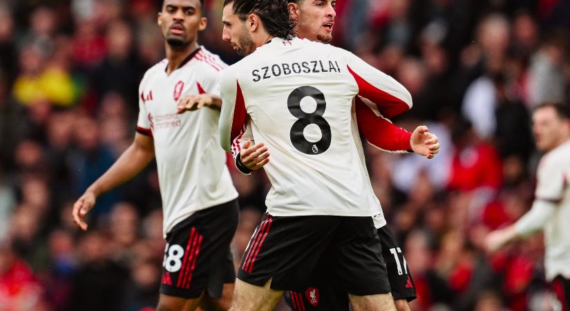 Szoboszlai-show az Old Traffordon, ám így is kikapott a Liverpool