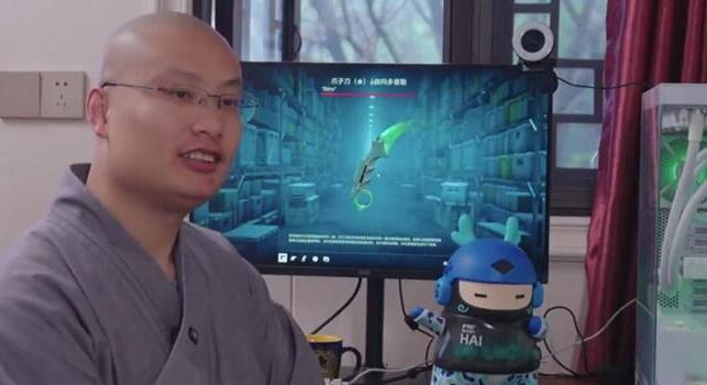 Jobb buddhista lett a Counter-Strike-tól egy szerzetes, állítja a 3 milliós kése előtt