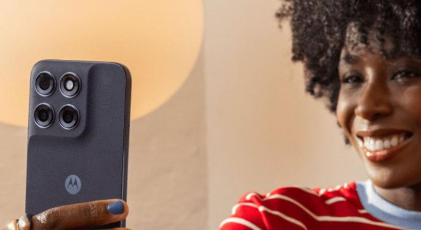 200 megapixeles kamerával és strapabíró kialakítással támad a középkategóriás Motorola Moto G87