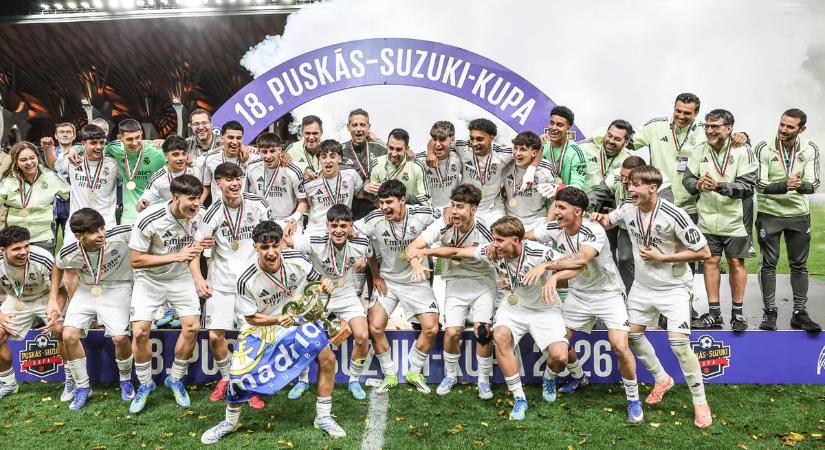 A Real Madrid hetedszer nyerte meg a Puskás–Suzuki-kupát