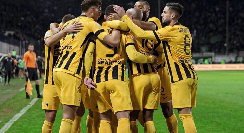 Varga Barnabás végig a pályán volt az AEK Athén rangadóján