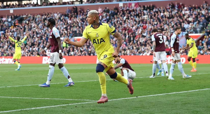 A Tottenham gyors gólokkal lepte meg az Aston Villát, és már nincs kieső helyen