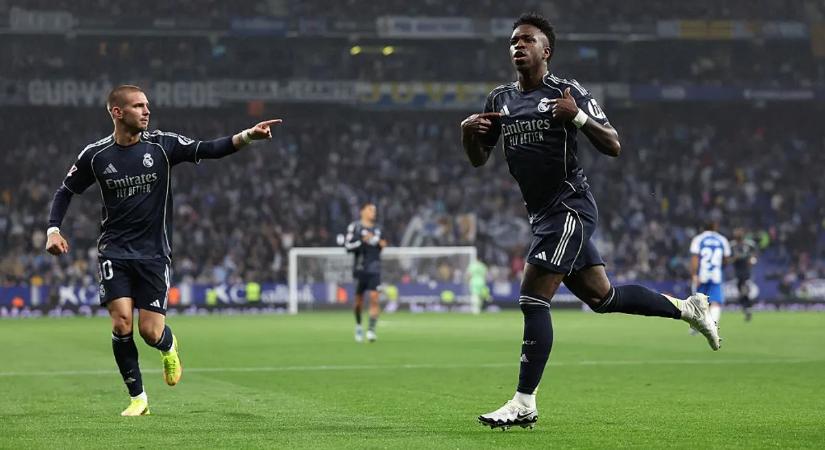 Idegenben legyőzte az Espanyolt, elhalasztotta a bajnokavatást a Real Madrid