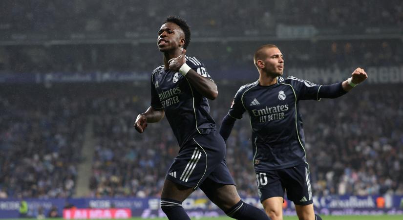 Vinícius duplájának köszönhetően még nem bajnok a Barcelona