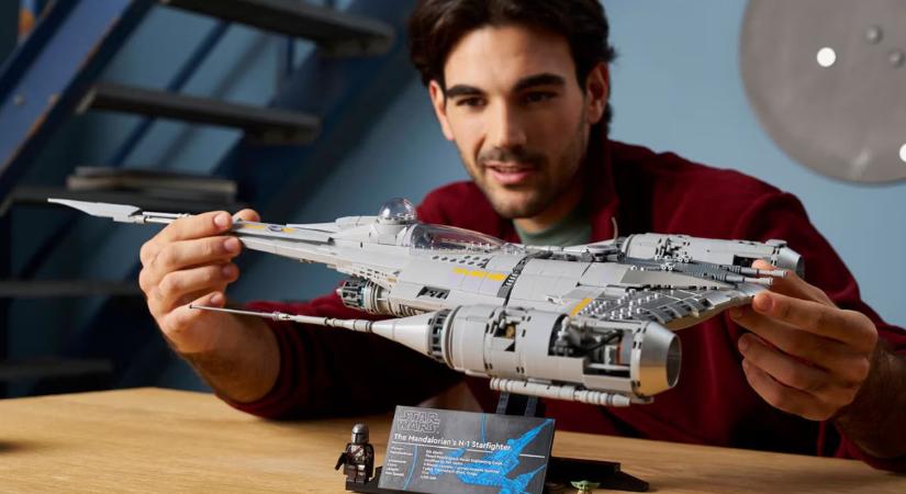 Elképesztően részletes A Mandalóri Lego-vadászgépe