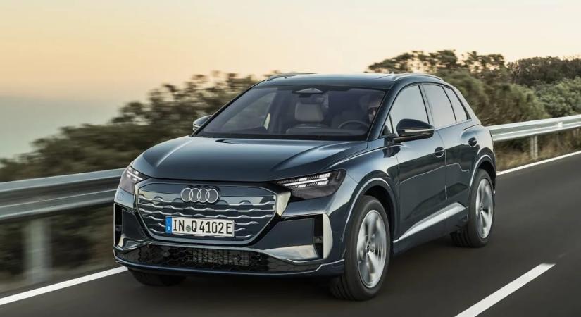 ChatGPT-t és anyósülés előtti kijelzőt kapott az Audi kompakt elektromos SUV-ja