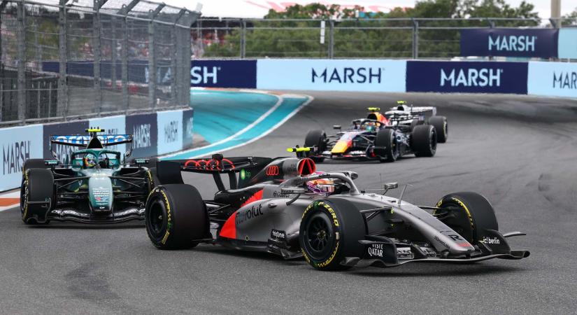 Audi: kihagyott lehetőség Miamiban – Bortoleto felzárkózott, Hülkenberg kiesett