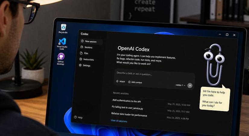 Megjöttek a Clippy-szerű "háziállatok" az OpenAI Codex-be