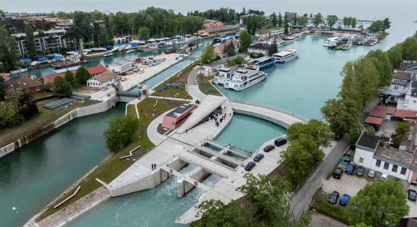 Szakmai díjjal ismerték el a Balaton vízügyi kapujának megújítását
