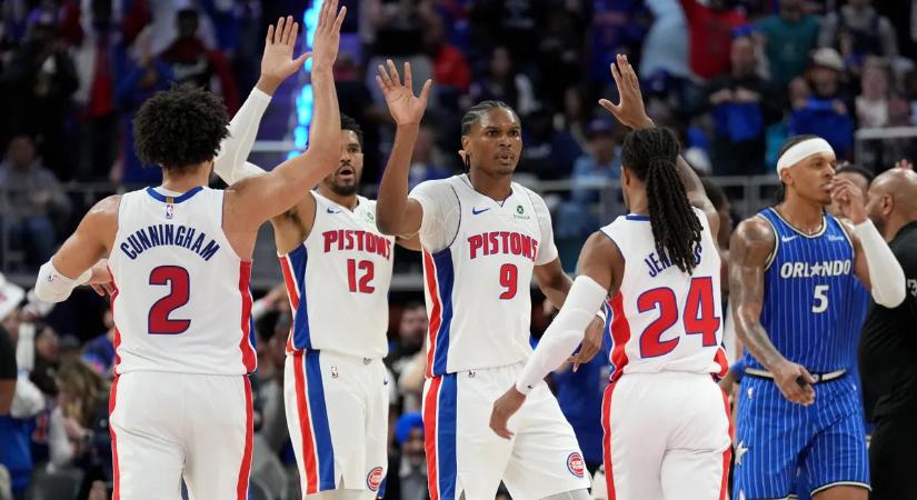 NBA: hetedik meccsen jutott tovább a Detroit és a Cleveland