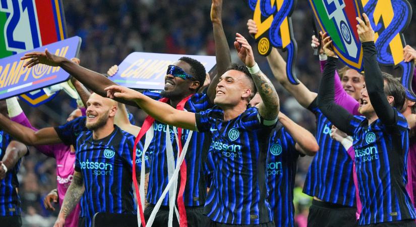 Három fordulóval a vége előtt az Inter megnyerte az olasz bajnokságot