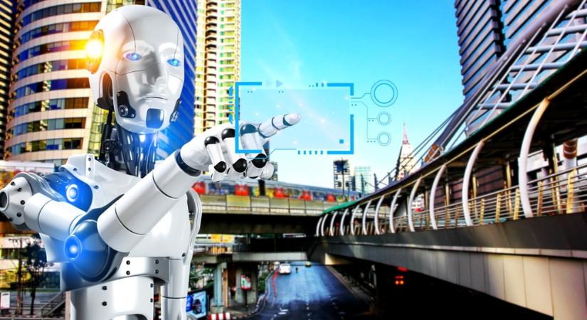 Robotrendőrök irányítják a forgalmat Kelet-Kínában