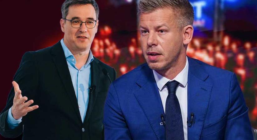 Rendszerzárás Budapesten: Karácsony Gergely a Lánchídon, Magyar Péter a Kossuth téren ünnepli a Fidesz bukását szombaton