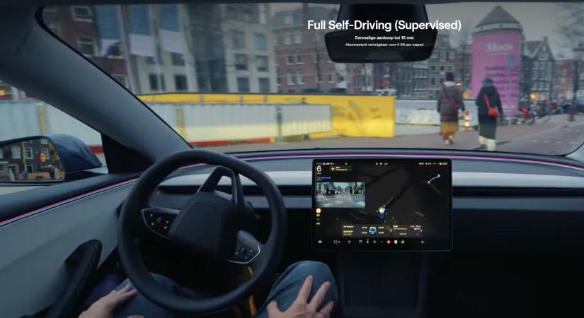 Európában is csak havidíjas önvezetést kínál majd a Tesla