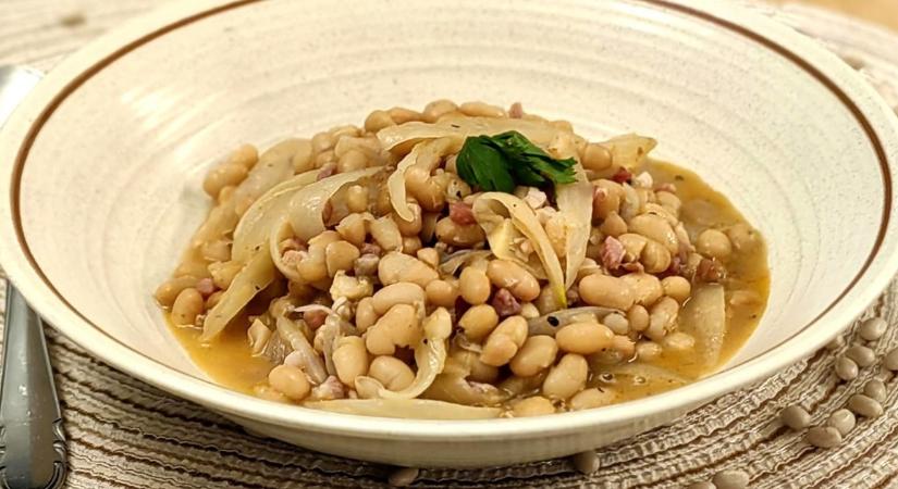 Bud Spencer-féle hagymás bab recept: 30 percen belül tálalhatod