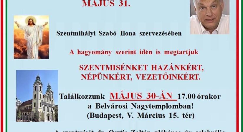 Van, ami nem változik: idén is lesz szentmise Orbán születésnapján