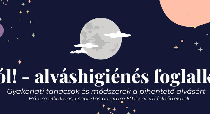 Aludj jól! – Alváshigiénés foglalkozássorozat