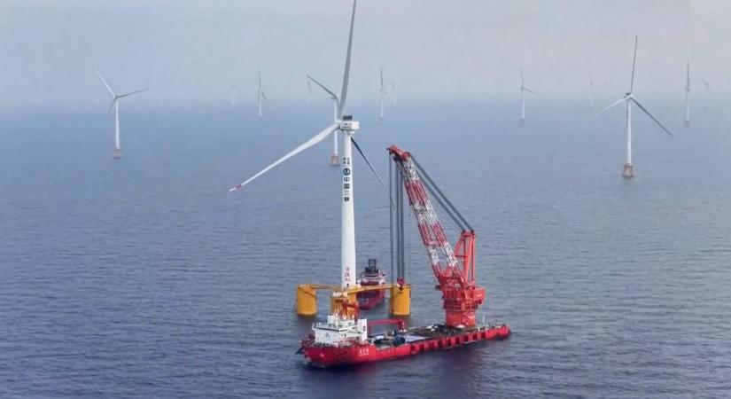 24 000 otthont láthat el árammal az új kínai szélturbina