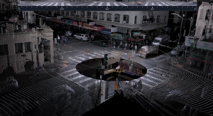 Önvezető autók öröme: lidar és kamera egy szenzorban