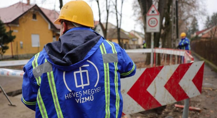 Egerben fontos munkálatok végéhez ért a vízmű, de már indul is a második ütem, mutatjuk, hol lesz forgalomkorlátozás