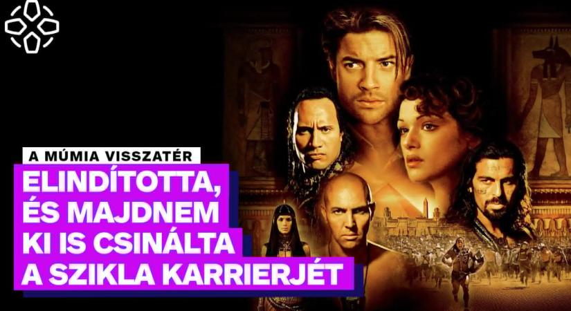 [VIDEÓ] Elindította, és majdnem ki is csinálta a Szikla karrierjét - 25 éves A múmia visszatér