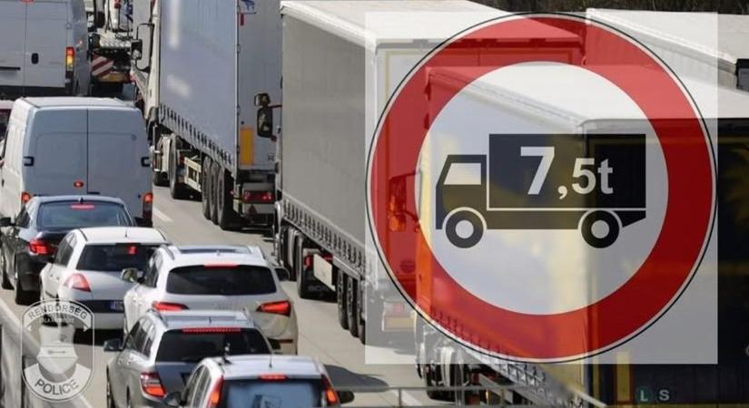 Forgalomkorlátozás van ezen a forgalmas útszakaszon Zalában