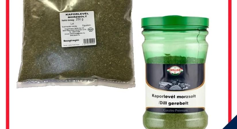 Mérgező fűszereket találtak – ne egye meg, ha ilyet vásárolt!