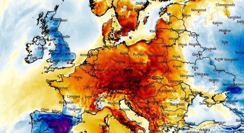 Térképeken mutatjuk, mikor érkezik az első tavaszi hőhullám Európába, hozzánk is juthat a forróságból?