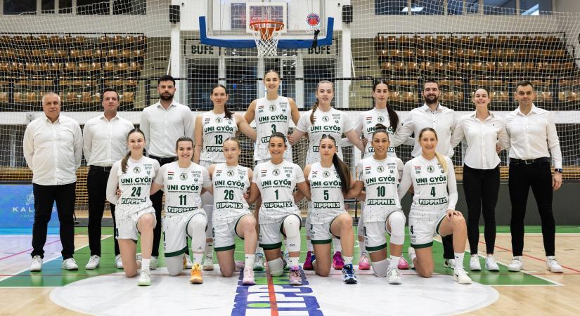 Április legjobbjai az UNI Győrnél – két fiatal játékos kapott elismerést
