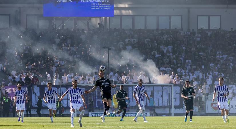 Igazoltatások, feljelentések, helyszíni birságok – így büntetett a rendőrség az Újpest–FTC után
