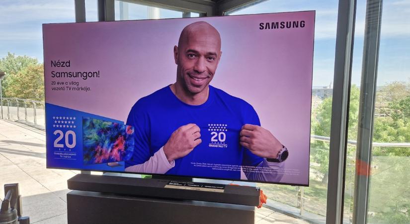 AI és Thierry Henry: a Samsung 2026-os tévékínálatát a szurkolói élményre hangolta