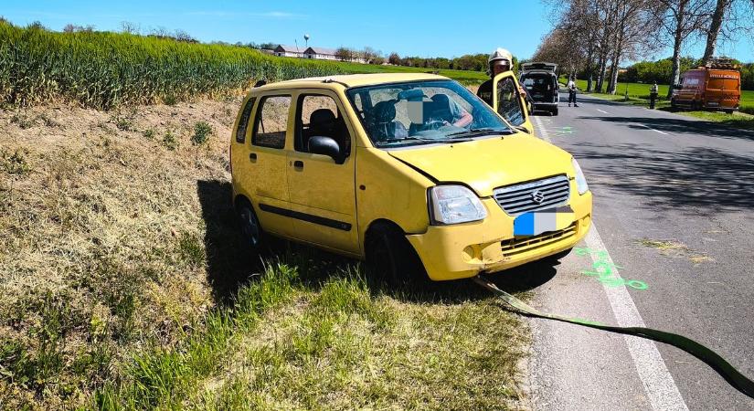 Könnyű sérülést szenvedtek, mégis mentőhelikopter jött értük (fotókkal)