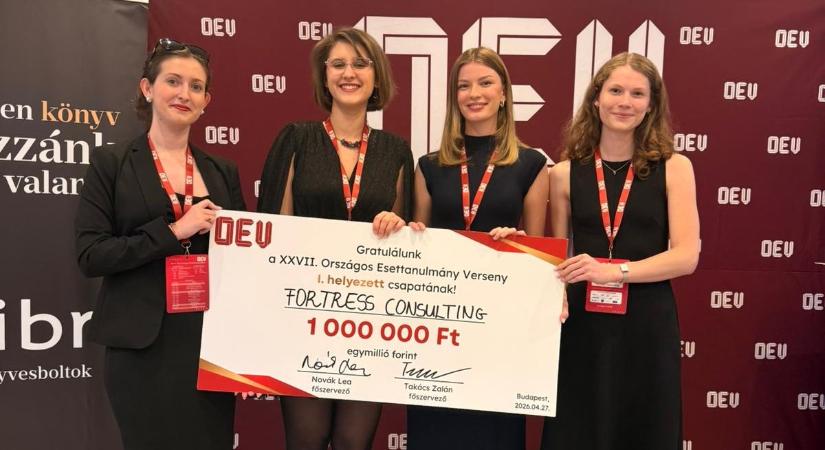 A BBTE közgazdász hallgatói taroltak a legrangosabb magyar nyelvű esettanulmány-versenyt