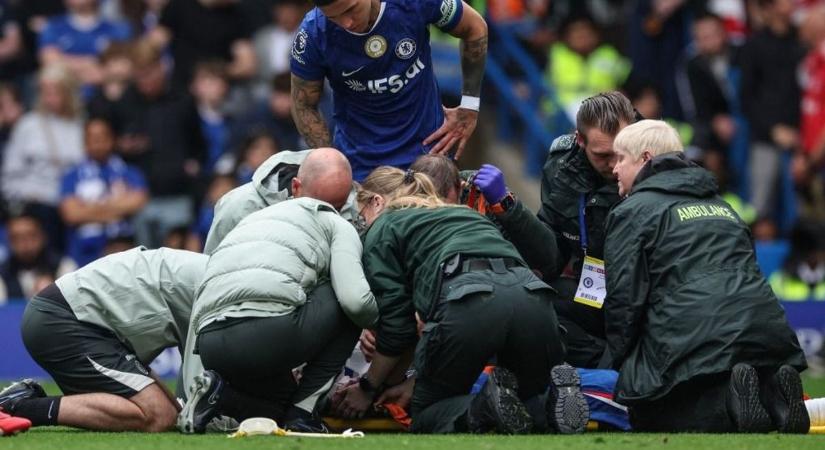 Elképesztő balsors: négy játékos is fejsérülést szenvedett – a Chelsea fiataljáért aggódik most mindenki