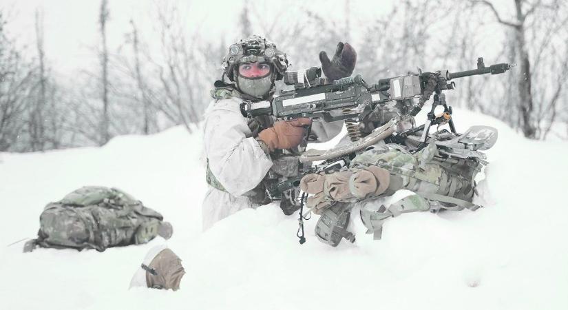 Különleges kiképzés: extrém körülmények között gyakorlatozott az amerikai hadsereg