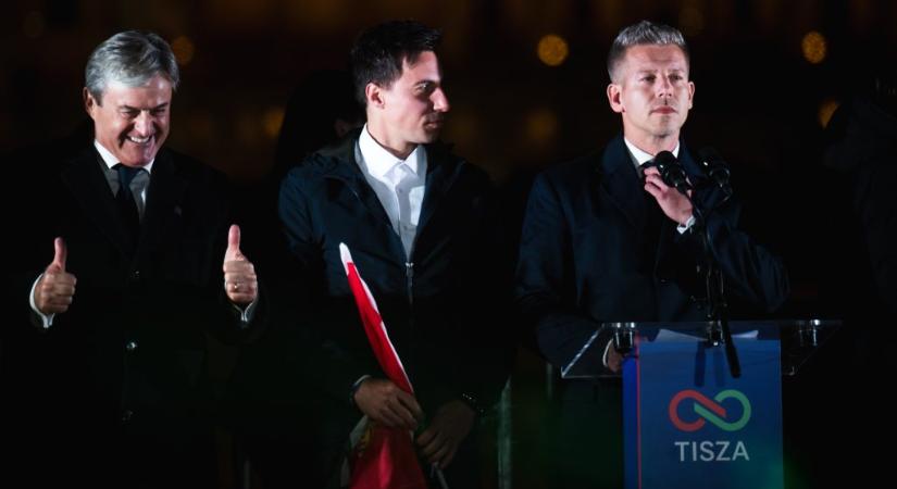 Magyar Péter és Radnai Márk is üzent a könnyekkel küszködő Balásy Gyulának