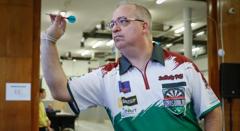 Darts: Székely Pál játszik Kovács Patrik mellett a magyar csapatban a júniusi PDC-csapat-világbajnokságon