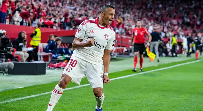 A 37 éves Alexis Sánchez góljával nyert a Sevilla