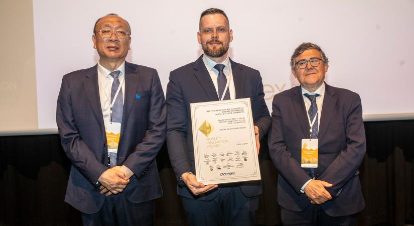 Második alkalommal nyerte el a Losonczi Innovation Kft. a rangos Quality Innovation Award nemzetközi díjat