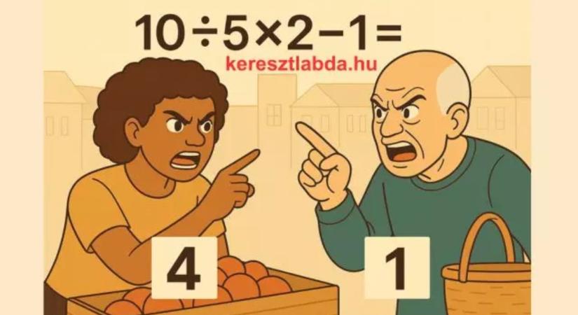Napi matek feladat: 10  5  2 – 1  ? Te is elrontod?