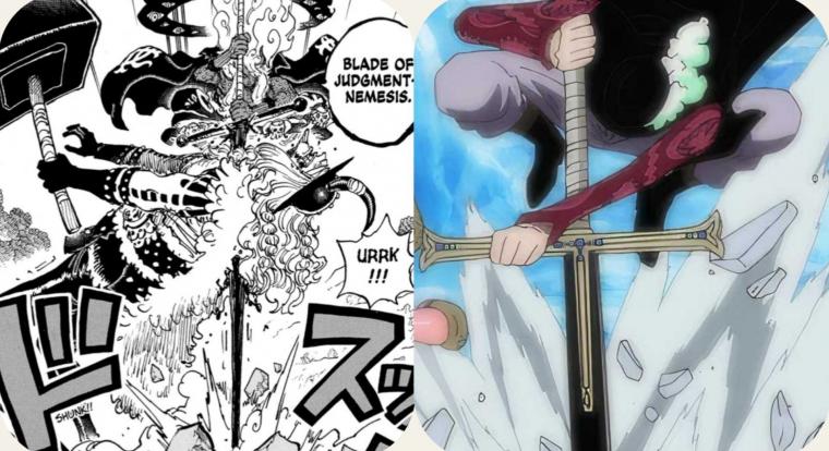 A One Piece felfedte a világ istenének kardját, de mintha ezt a dizájnt láttuk volna már valahol