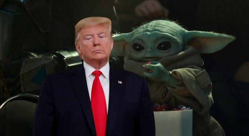 Mandalórit csinált a Fehér Ház Donald Trumpból (kép)