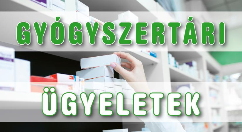 Gyógyszertári ügyeleti rend Szolnokon – májusi információk