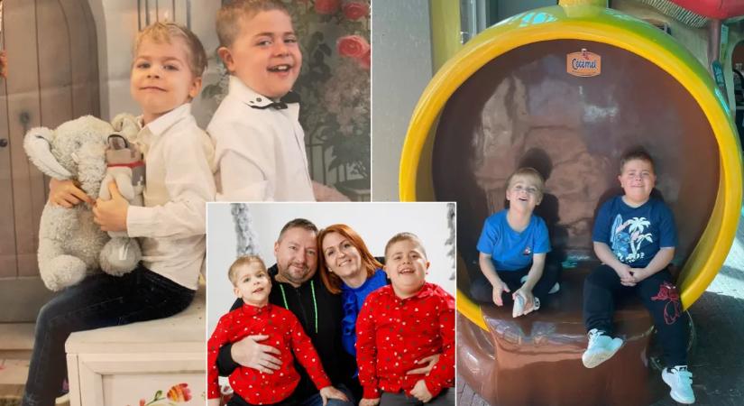 "Ha tehetnénk, megállítanánk az időt, az a legnagyobb ellenségünk" - a Rácz család mindkét kisfia gyógyíthatatlan beteg