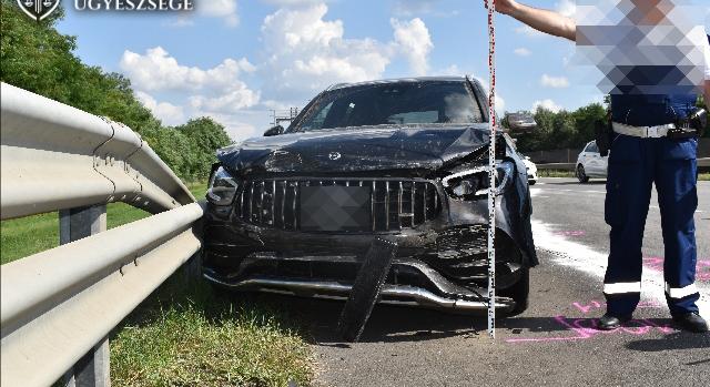 Büntetőfékezés az M0-son: tömegbalesetet okozott, majd segítség nélkül elhajtott