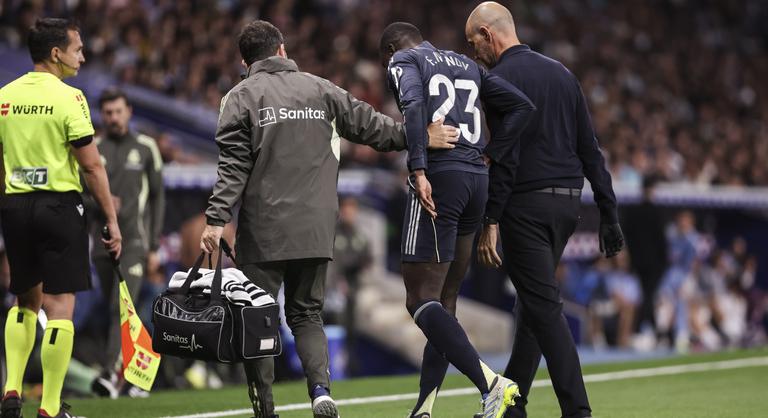 Ismét megsérült a Real Madrid üveglábú védője, hosszabb kihagyás vár rá